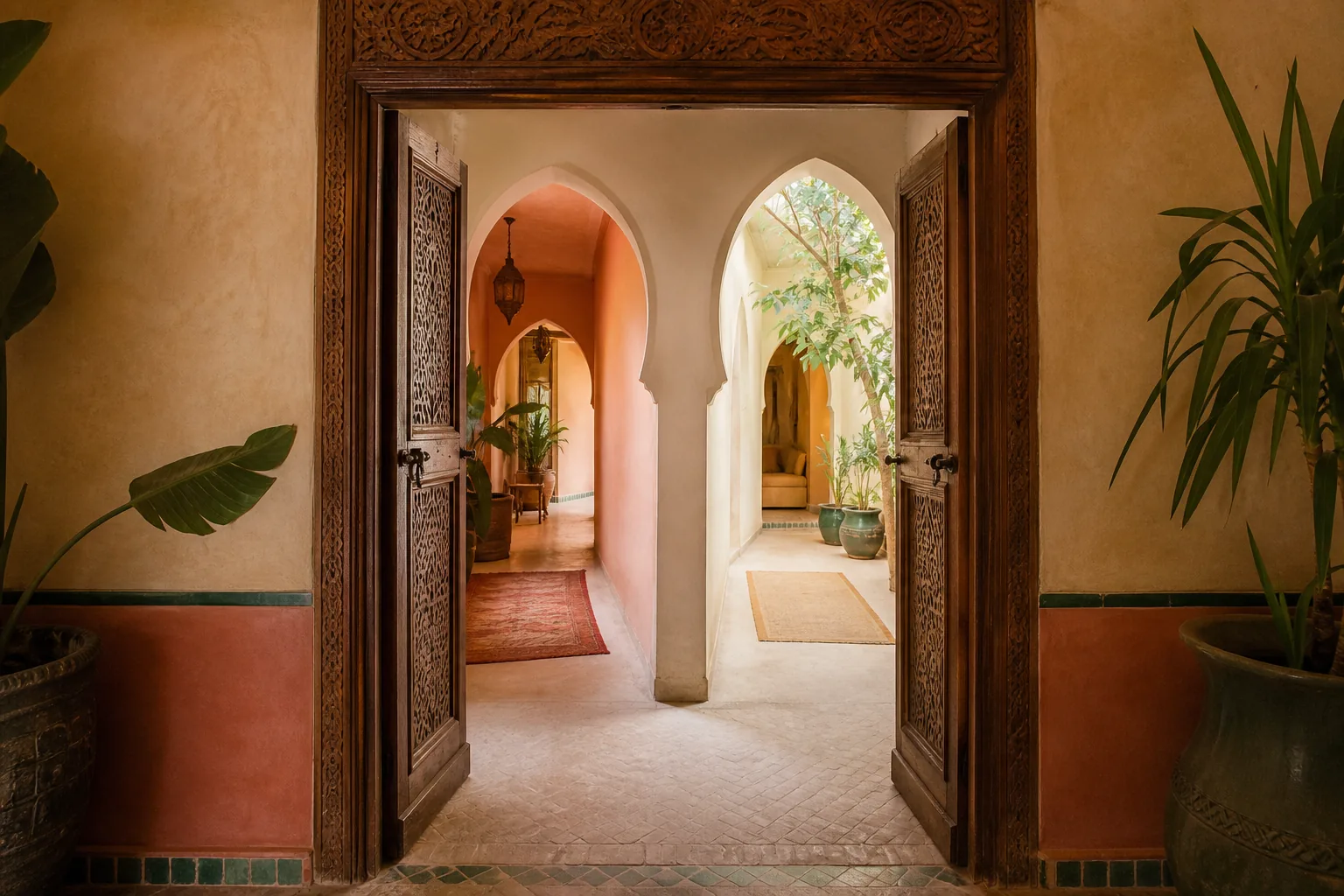 Canaux de réservation synchronisés pour un riad au Maroc